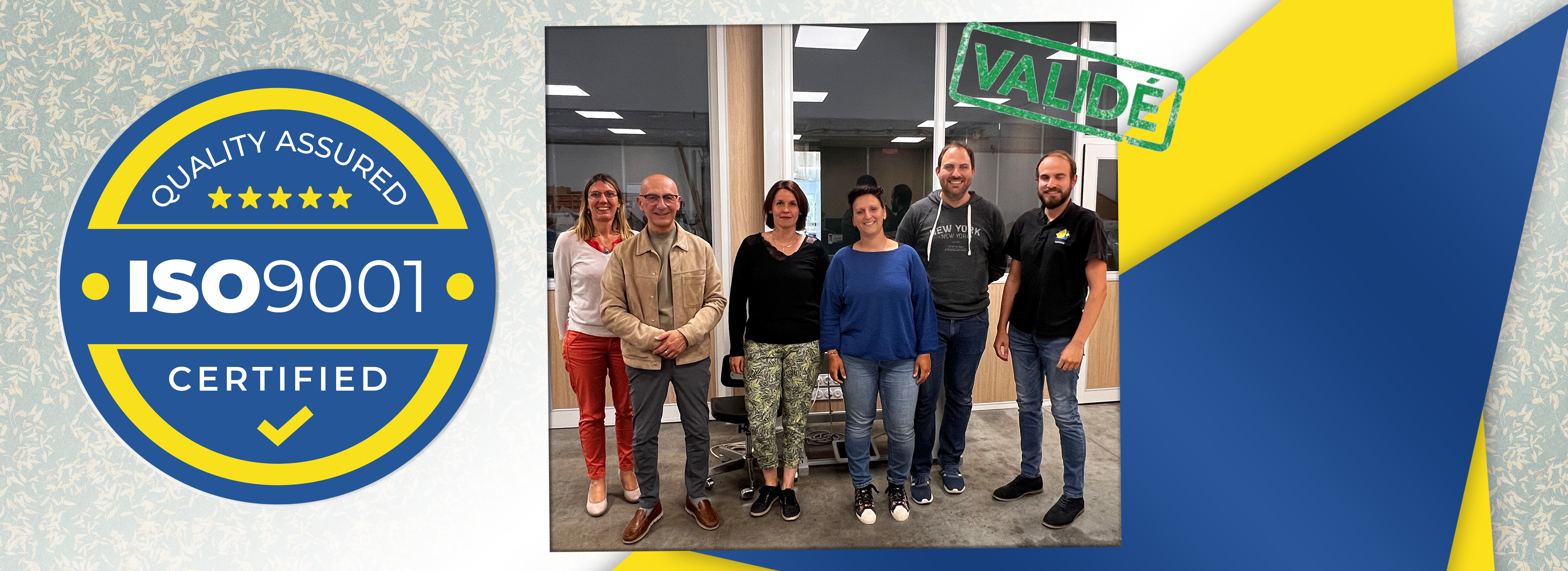 DOREY e DCS Europe convalidano un'organizzazione affidabile tramite la norma ISO 9001